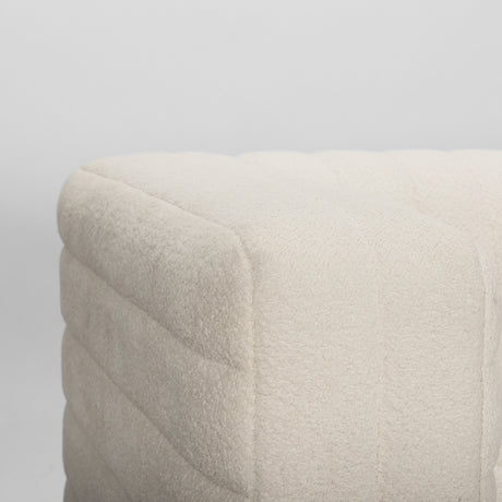 Ricciardo Cream Boucle 3-Seater Sofa from Mercana - Luna Furniture