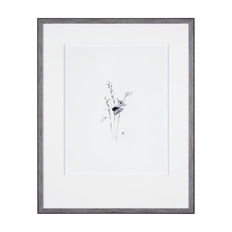 Anthurium I by Mercana Studio a Hand Embellished Textured Framed Art Print Matted under Glass from Mercana - Luna Furniture