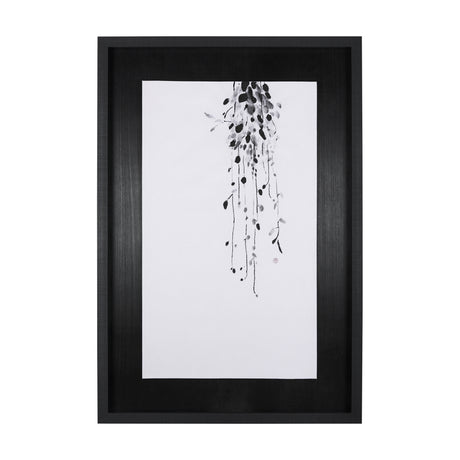 Hanging Vines by Mercana Studio a Hand Embellished Textured Framed Art Print from Mercana - Luna Furniture