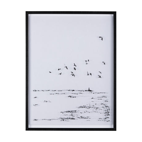 Arriving I by Mercana Studio a Hand Embellished Textured Framed Art Print Matted under Glass from Mercana - Luna Furniture