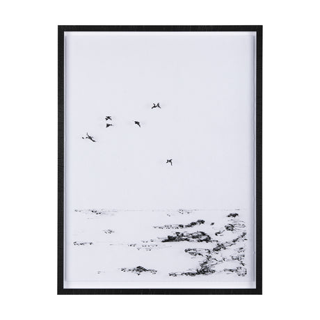 Arriving II by Mercana Studio a Hand Embellished Textured Framed Art Print Matted under Glass from Mercana - Luna Furniture