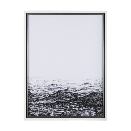 Running on Waves II by Simeng a Framed Art Print Matted under Glass from Mercana - Luna Furniture