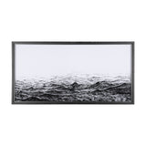 Endless Sea by Mercana Studio a Hand Embellished Textured Framed Art Print Matted under Glass from Mercana - Luna Furniture