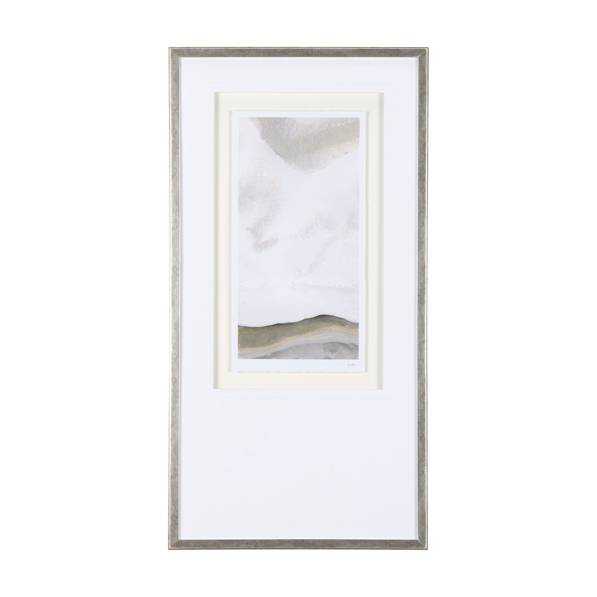 Sandy Waves II by Mercana Studio a Hand Embellished Textured Framed Art Print Matted under Glass from Mercana - Luna Furniture