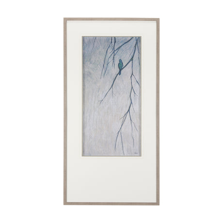 Bird Song I by Mercana Studio a Hand Embellished Textured Framed Art Print Matted under Glass from Mercana - Luna Furniture