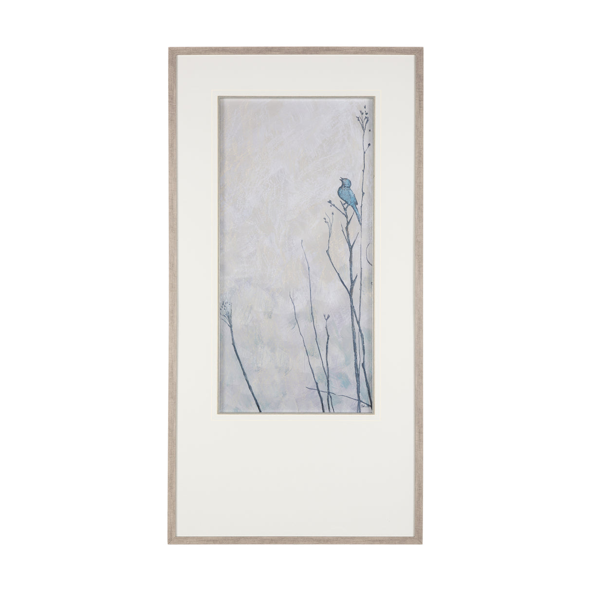 Bird Song II by Mercana Studio a Hand Embelished Textured Framed Art Print Matted under Glass from Mercana - Luna Furniture
