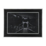 Alexandra Bridge by Chad Mackay a Hand Embellished Textured Framed Photo Art Print Matted under Glas from Mercana - Luna Furniture