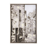 Old Lane I by Mercana Studio a Hand Embellished Textured Framed Art Print from Mercana - Luna Furniture