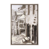 Old Lane II by Mercana Studio a Hand Embellished Textured Framed Art Print from Mercana - Luna Furniture