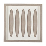 Wood Grain Silhouette IV by Studio M a Framed Art Print Matted under Glass from Mercana - Luna Furniture