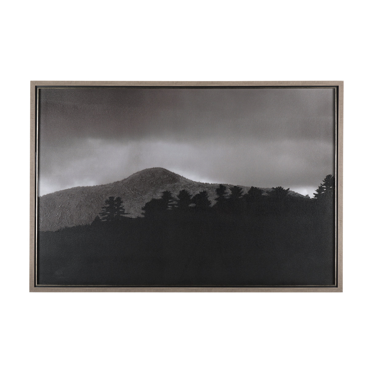 Storm Layers by Nathan Larson a Hand Embelished Textured Framed Art Print Matted under Glass from Mercana - Luna Furniture