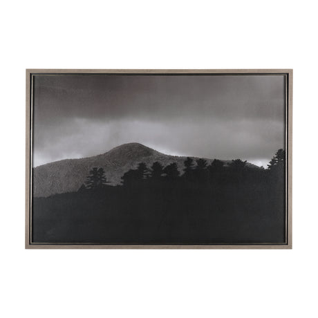 Storm Layers by Nathan Larson a Hand Embelished Textured Framed Art Print Matted under Glass from Mercana - Luna Furniture