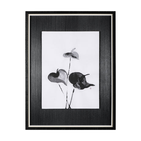 Peace Lily II by Mercana Studio a Hand Embellished Textured Framed Art Print from Mercana - Luna Furniture