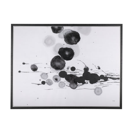 Blooming by Mercana Studio a Hand Embellished Textured Framed Canvas from Mercana - Luna Furniture