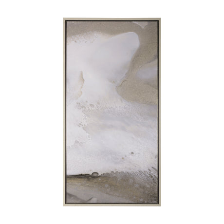 Sandy Waves III by Mercana Studio a Hand Embellished Textured Framed Canvas from Mercana - Luna Furniture