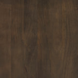 Terra 60L x 60W x 30H Dark Brown Wood Round Fluted Dining Table from Mercana - Luna Furniture
