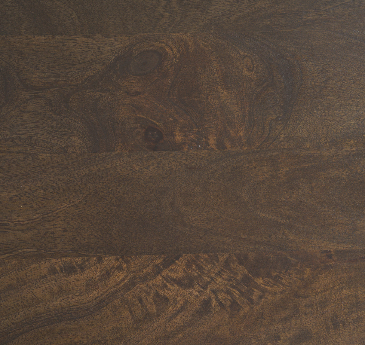 Terra 48L x 28W x 15H Dark Brown Wood Oval Fluted Coffee Table from Mercana - Luna Furniture