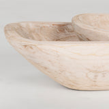 Athena Set of 2 Extra Large Light-Wash Reclaimed Wood Trays from Mercana - Luna Furniture