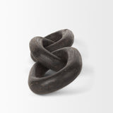 Tayla Large Black-Brown Wood Chain Link from Mercana - Luna Furniture
