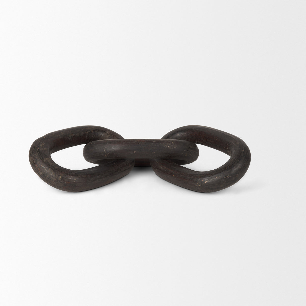 Tayla Large Black-Brown Wood Chain Link from Mercana - Luna Furniture