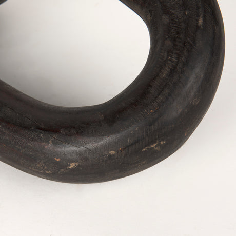Tayla Large Black-Brown Wood Chain Link from Mercana - Luna Furniture