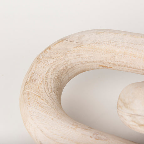 Tayla Large Blonde Wood Chain Link from Mercana - Luna Furniture