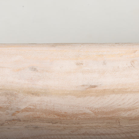 Athena Extra Large Oblong Light-Wash Reclaimed Wood Bowl from Mercana - Luna Furniture