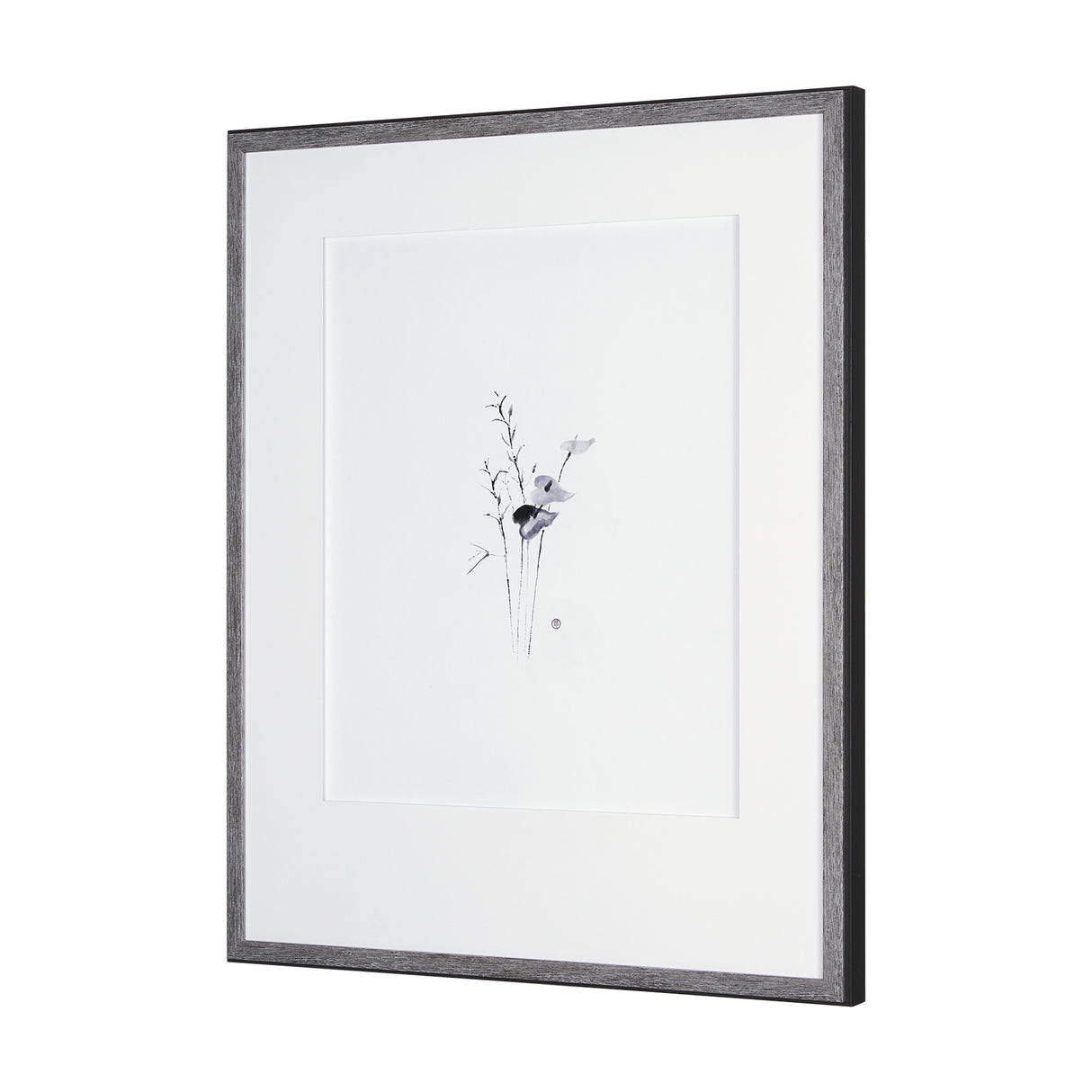 Anthurium I by Mercana Studio a Hand Embellished Textured Framed Art Print Matted under Glass from Mercana - Luna Furniture
