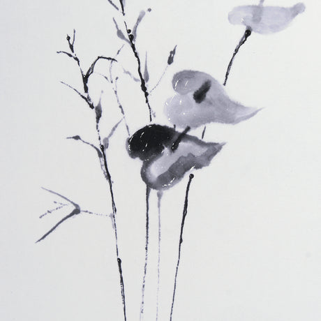 Anthurium II by Mercana Studio a Hand Embellished Textured Framed Art Print Matted under Glass from Mercana - Luna Furniture