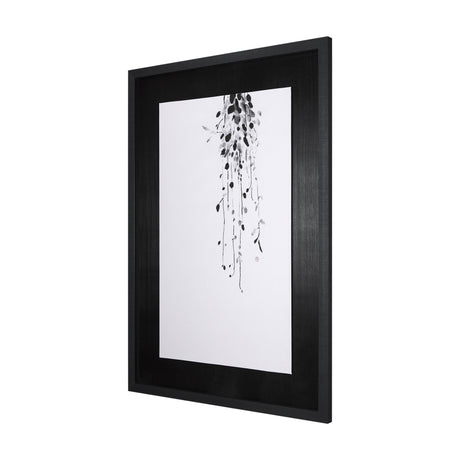 Hanging Vines by Mercana Studio a Hand Embellished Textured Framed Art Print from Mercana - Luna Furniture