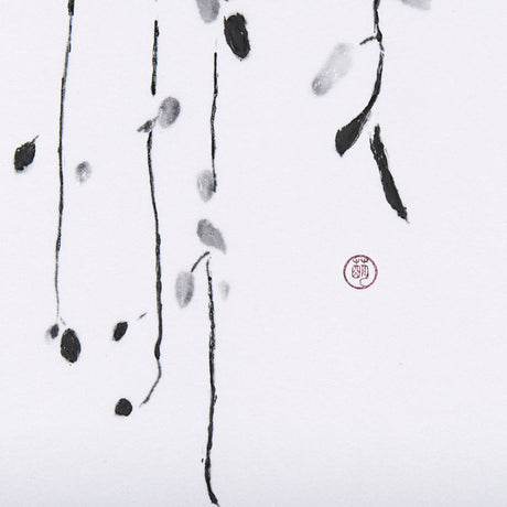Hanging Vines by Mercana Studio a Hand Embellished Textured Framed Art Print from Mercana - Luna Furniture