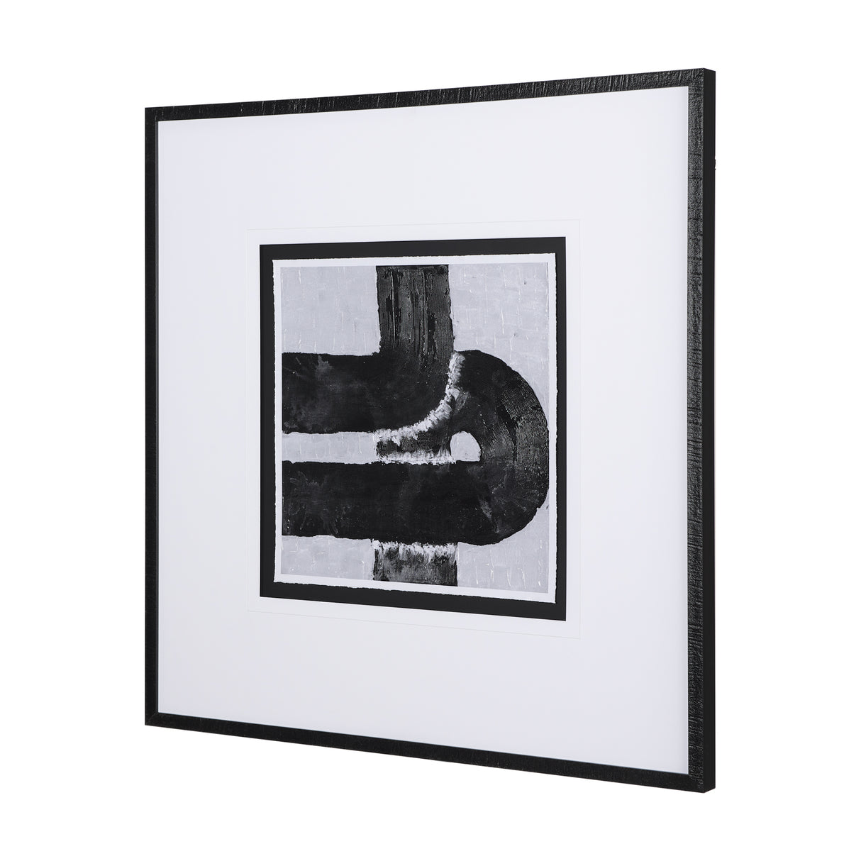 Pipes I by Chase a Hand Embellished Textured Framed Art Print Matted under Glass from Mercana - Luna Furniture