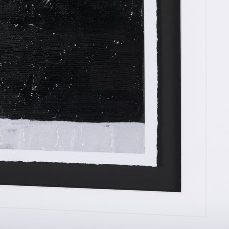 Pipes II by Chase a Hand Embellished Textured Framed Art Print Matted under Glass from Mercana - Luna Furniture