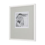 Bird Portrait Sketch I by Mercana Studio Hand Embellished Framed Art Print Matted under Glass from Mercana - Luna Furniture