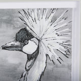 Bird Portrait Sketch II by Mercana Studio Hand Embellished Framed Art Print Matted under Glass from Mercana - Luna Furniture
