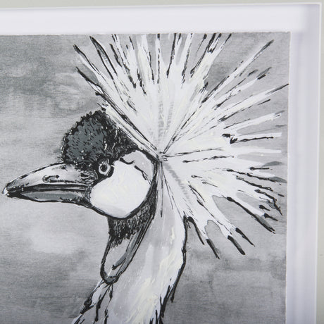 Bird Portrait Sketch II by Mercana Studio Hand Embellished Framed Art Print Matted under Glass from Mercana - Luna Furniture