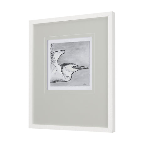 Bird Portrait Sketch III by Mercana Studio Hand Embellished Framed Art Print Matted under Glass from Mercana - Luna Furniture
