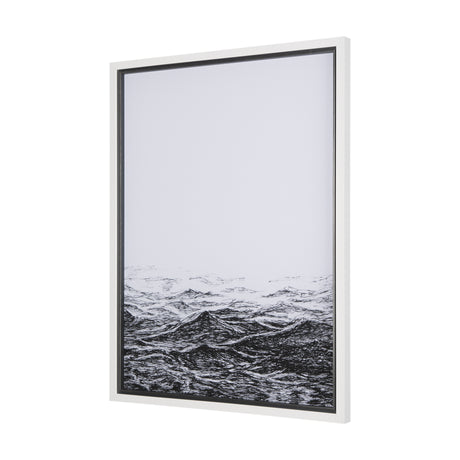Running on Waves II by Simeng a Framed Art Print Matted under Glass from Mercana - Luna Furniture