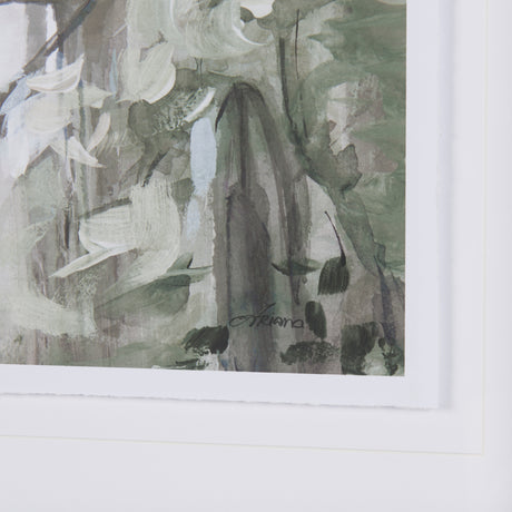 The Old Lodge Lane II by Natalia a Framed Art Print Matted under Glass from Mercana - Luna Furniture