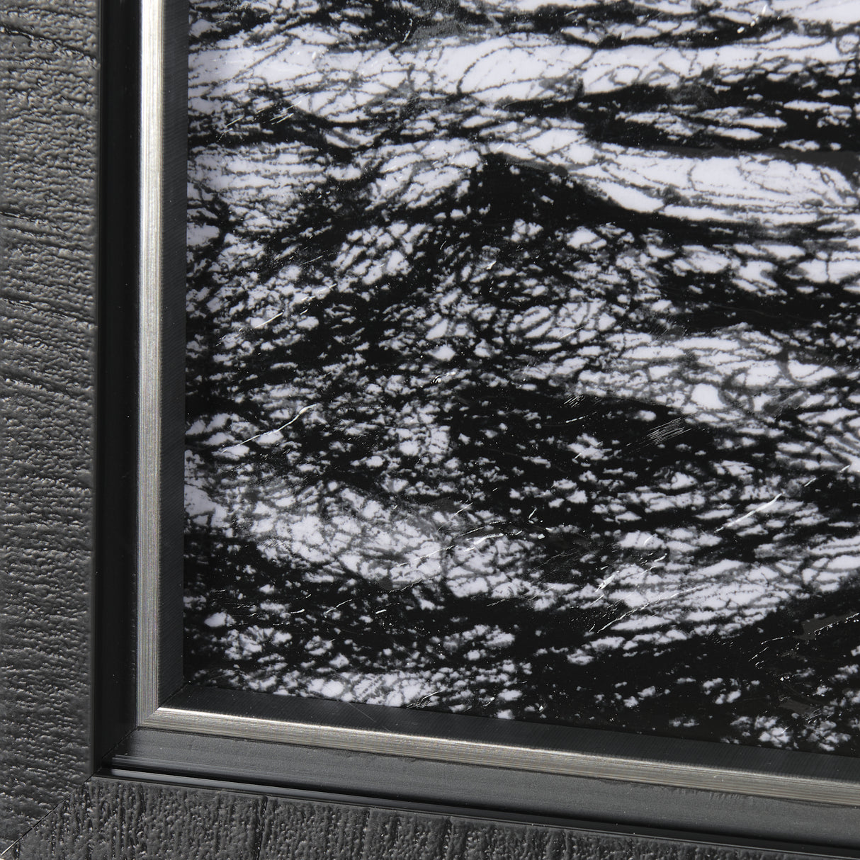 Endless Sea by Mercana Studio a Hand Embellished Textured Framed Art Print Matted under Glass from Mercana - Luna Furniture