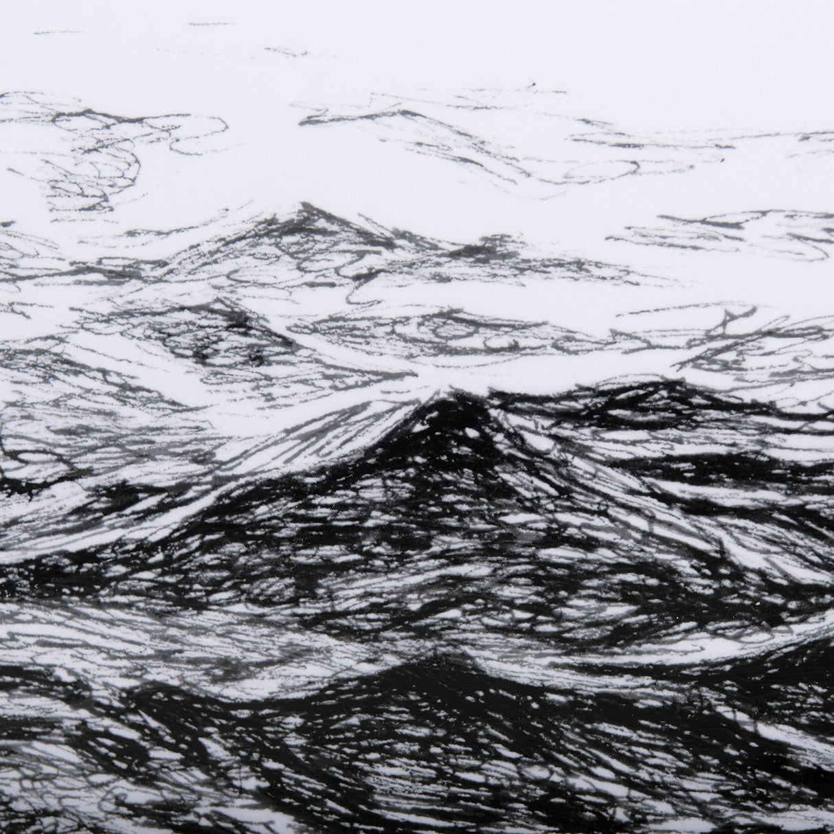 Endless Sea by Mercana Studio a Hand Embellished Textured Framed Art Print Matted under Glass from Mercana - Luna Furniture