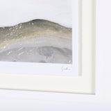 Sandy Waves II by Mercana Studio a Hand Embellished Textured Framed Art Print Matted under Glass from Mercana - Luna Furniture