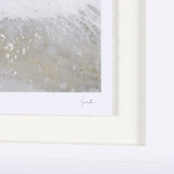 Sandy Waves III by Mercana Studio a Hand Embellished Textured Framed Art Print Matted under Glass from Mercana - Luna Furniture