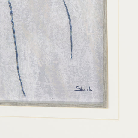 Bird Song I by Mercana Studio a Hand Embellished Textured Framed Art Print Matted under Glass from Mercana - Luna Furniture