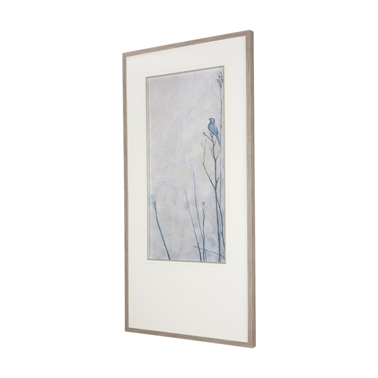 Bird Song II by Mercana Studio a Hand Embelished Textured Framed Art Print Matted under Glass from Mercana - Luna Furniture