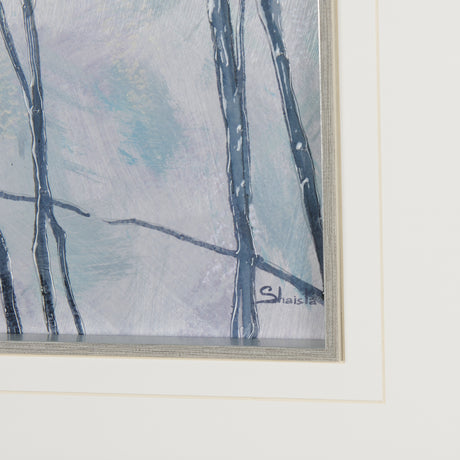 Bird Song II by Mercana Studio a Hand Embelished Textured Framed Art Print Matted under Glass from Mercana - Luna Furniture