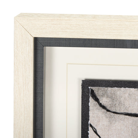Leafy Shade I by Mercana Studio a Hand Embellished Textured Framed Art Print Matted under Glass from Mercana - Luna Furniture