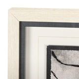 Leafy Shade II by Mercana Studio a Hand Embellished Textured Framed Art Print Matted under Glass from Mercana - Luna Furniture