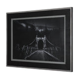 Alexandra Bridge by Chad Mackay a Hand Embellished Textured Framed Photo Art Print Matted under Glas from Mercana - Luna Furniture