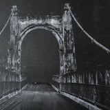 Alexandra Bridge by Chad Mackay a Hand Embellished Textured Framed Photo Art Print Matted under Glas from Mercana - Luna Furniture